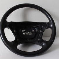 2003-2008 Mercedes Benz R230 Sl500 Sl600 Steering Wheel Black Leather - BIGGSMOTORING.COM