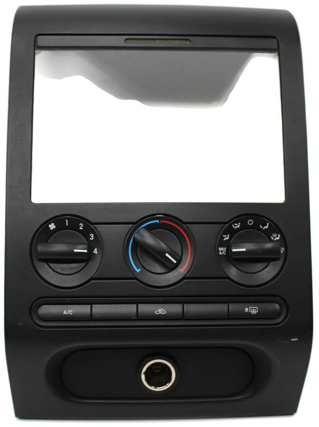 2004-2008 Ford F150 Ac Heater Manual Climate Control Bezel 4L34-19980-CG - BIGGSMOTORING.COM