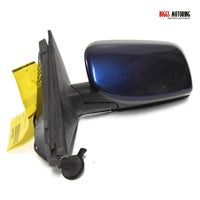 2006-2010 BMW 528i Driver Left Side Power Door Mirror Blue 34150