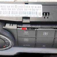 2009-2012 Mercedes Benz GL450  AC Heater Temperature Control A 251 820 98 89