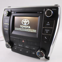 2015-2017 TOYOTA CAMRY STEREO RADIO TOUCH DISPLAY SCREEN 86140-06680