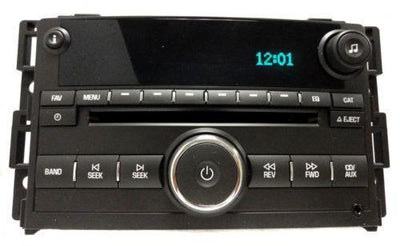 2007-2008 CHEVY COBATL PONTIAC G5 RADIO STEREO CD PLAYER AUX 25775626