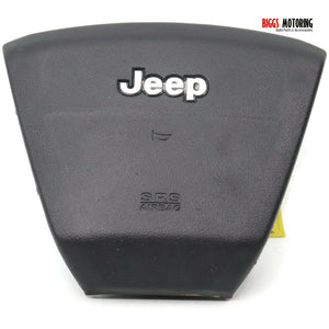 2007-2010 Jeep Patriot Driver Side Steering Wheel Air Bag Black 32666