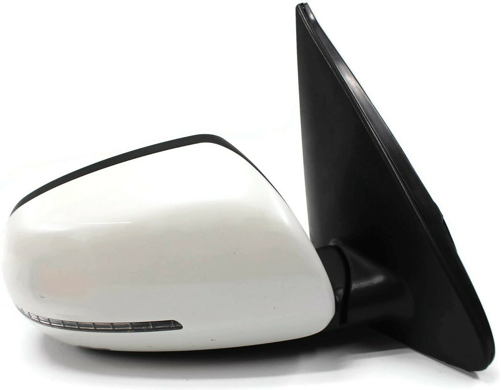 2011-2013 KIA FORTE PASSENGER RIGHT POWER DOOR MIRROR WHITE 30883