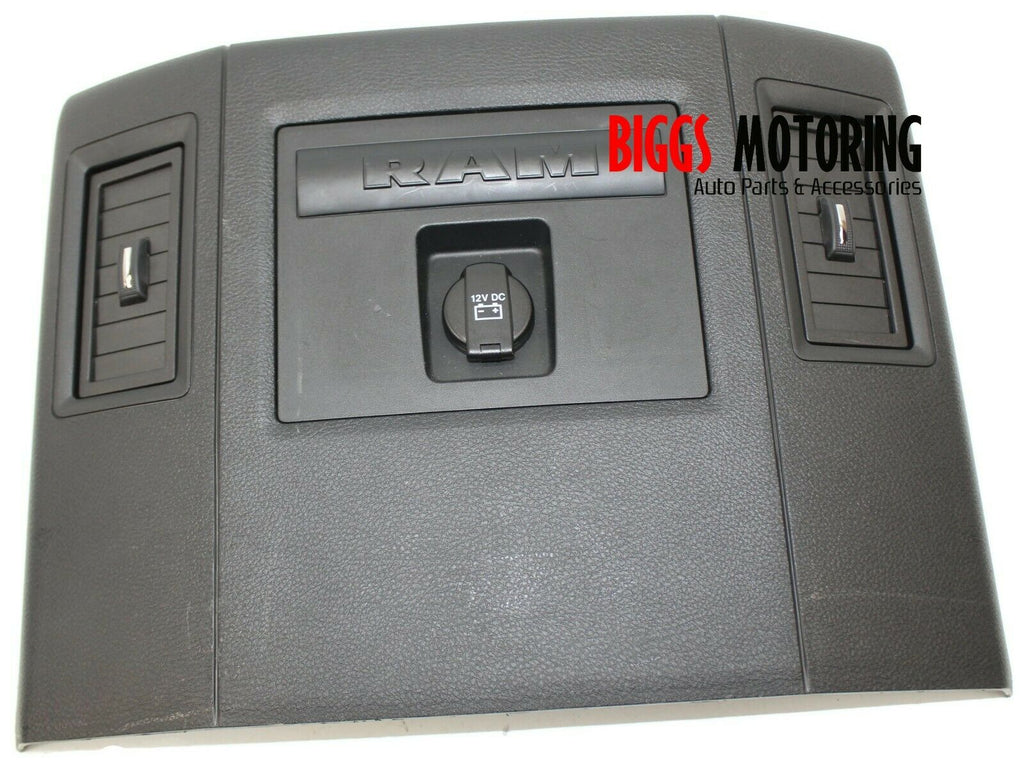 2013-2018 Dodge Ram 1500 Floor Center Console Trim Cover W/ Air Vents 1VG24TRM