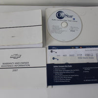 2007 Chevrolet Avalanche Owners Manual & Navigation Set