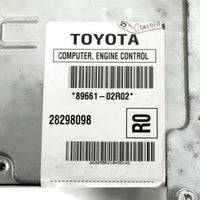 2007-2008 Toyota Corolla Engine Computer Control Module 89661-02R02