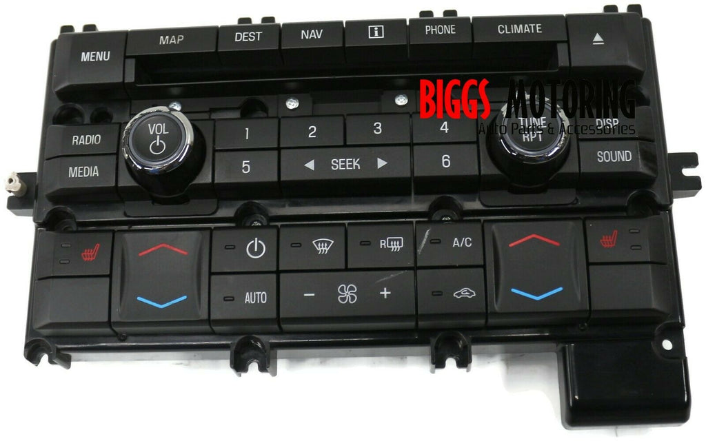 2010 2012 Ford Flex Radio Face Climate Control Panel Aa8t 18a802 Ba