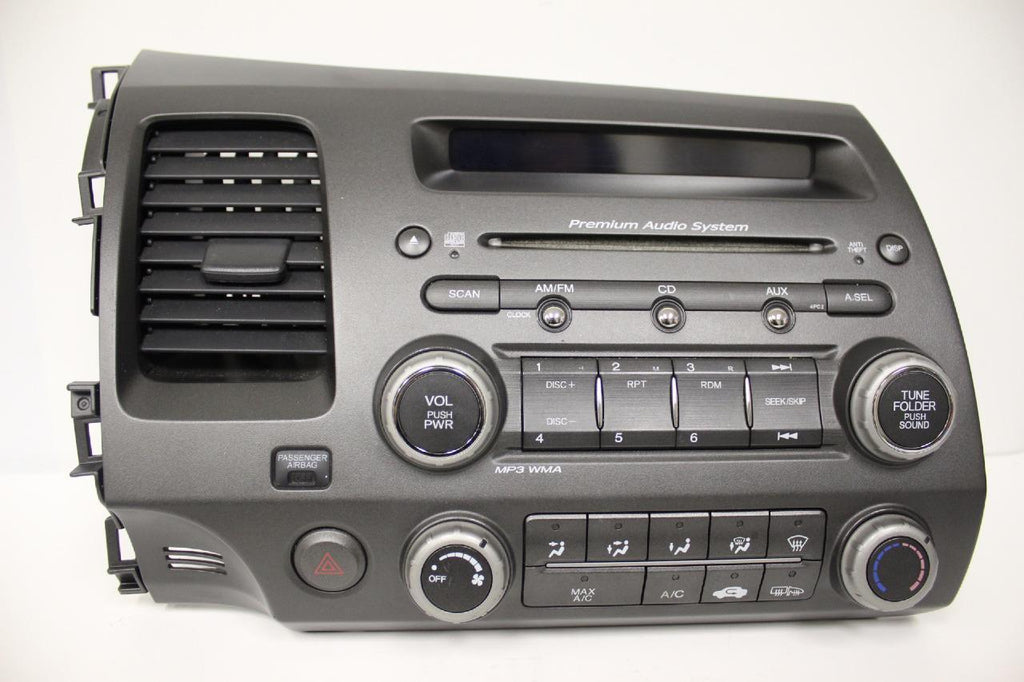 2006-2011 HONDA CIVIC RADIO STEREO MP3 CD PLAYER 39100-SVA-A20