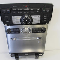 2006-2007 Infiniti M35 M45 Climate Control Radio Cd Player Panel Faceplate - BIGGSMOTORING.COM