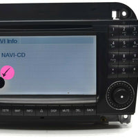 2004-2006 Mercedes Benz S500 Stereo Radio Navigation Cd Player A 220 820 59 89 - BIGGSMOTORING.COM