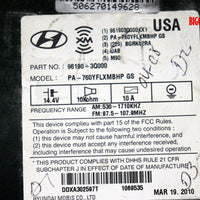 2011-2012 Hyundai Sonata Radio Stereo 6 Disc Changer Cd Player 96190-3Q000