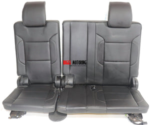 2015-2020 Factory Oem Yukon Denali 3rd Row Rear Leather Seat Power Folding Black