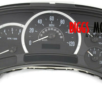 2003-2006 Silverado Sierra Speedometer Gauge Cluster 15114645 Mileage Unknown - BIGGSMOTORING.COM