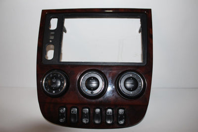 2002-2005 Mercedes Benz Ml350 A/C Heater Climate Control Bezel L A 163 820 50 89 - BIGGSMOTORING.COM