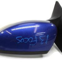 2012-2014 Ford Focus driver Left Side Door Mirror Blue