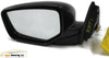 2008-2012 Honda Accord Sdn Driver Left Side Power Door Mirror Black 32505