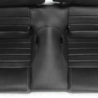 2011-2014 Ford Mustang Passenger & Driver Side Rear Seats Black Leather