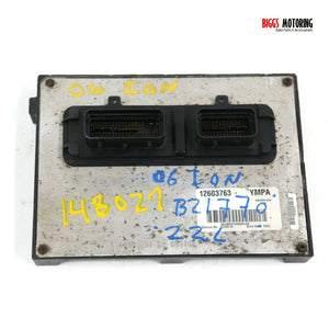 2005-2006 Saturn Ion Engine Computer Module 12603763 - BIGGSMOTORING.COM