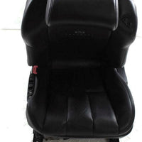 2003-2006 Infiniti G35 Coupe Front Driver Power Black Leather Seat Complete Memo - BIGGSMOTORING.COM