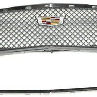 23332912 2016-2018 Cadillac CTS-V OEM Black Chrome Grille W/ Emblem