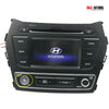 2017-2018 Hyundai Santa Fe Radio Stereo Cd Player 961804 Z6504X