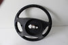 2003-2008 Mercedes Benz R230 Sl500 Sl600 Steering Wheel Black Leather - BIGGSMOTORING.COM