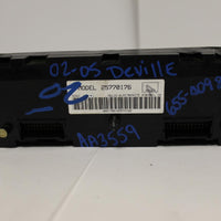 2002-2005 CADILLAC DEVILLE A/C HEATER TEMPERATURE CLIMATE CONTROL 25770176 - BIGGSMOTORING.COM