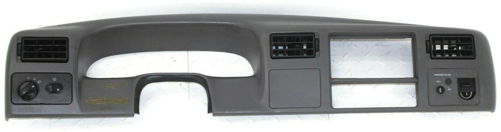 1999-2004 Ford F250 F350 Super Duty Dash Radio Cluster Bezel  F81B-250/700 Gray - BIGGSMOTORING.COM