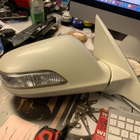 2005-2009 ACURA RL PASSENGER RIGHT SIDE POWER DOOR MIRROR WHITE - BIGGSMOTORING.COM